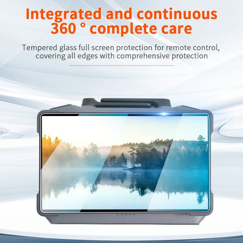 DJI RC PRO 2 Templeted Glass Screen Protector with Easy Applicator Tool (Pack of 2)