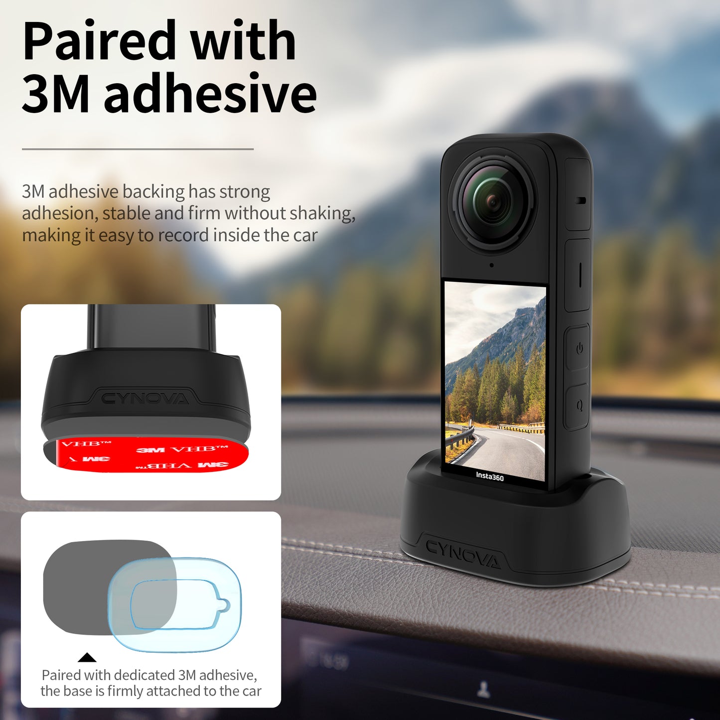 Insta360 X4 silicone desktop base