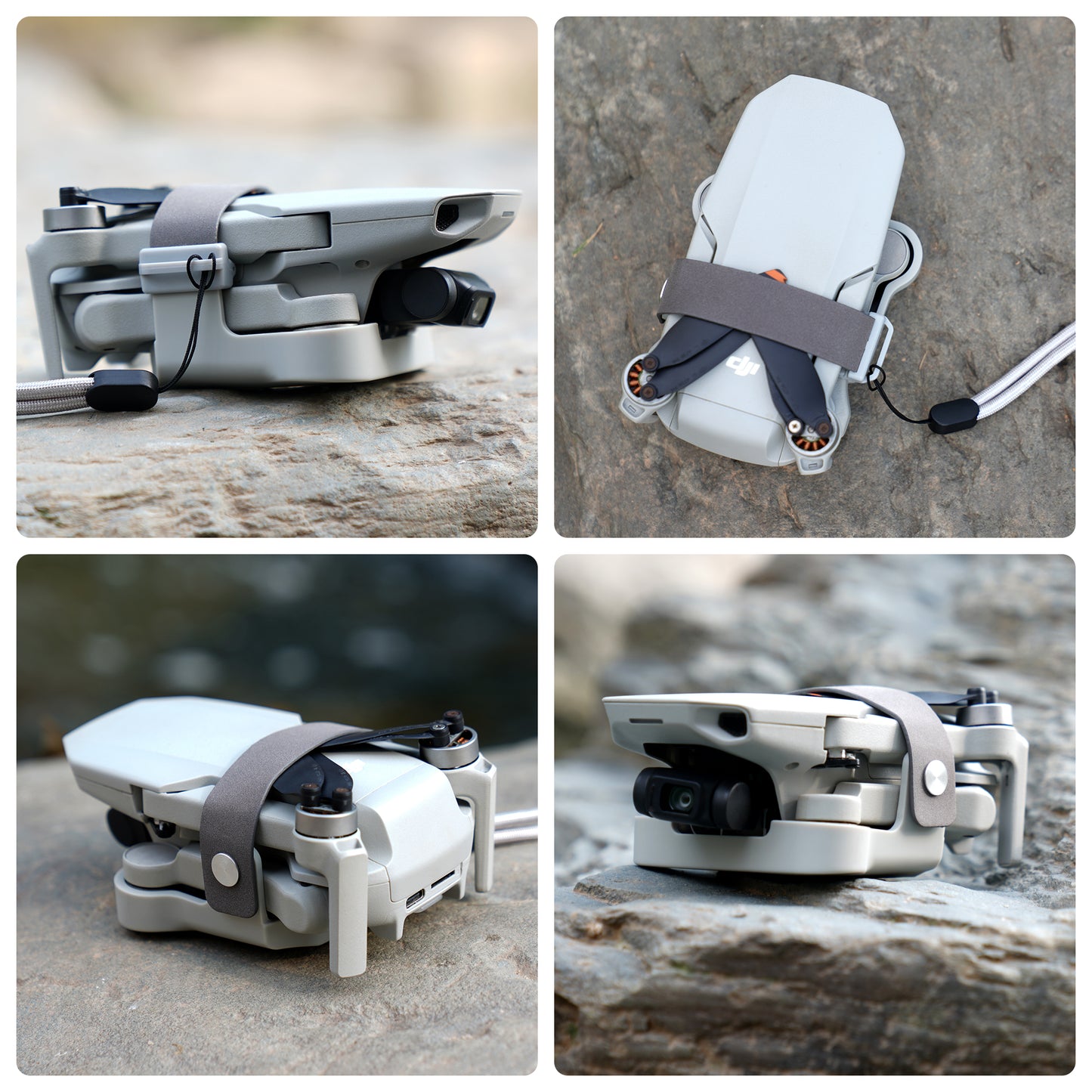 CYNOVA Propeller Strap Holder for DJI Mini 4K/Mavic Mini 2/ Mini 2 SE Drone Accessories