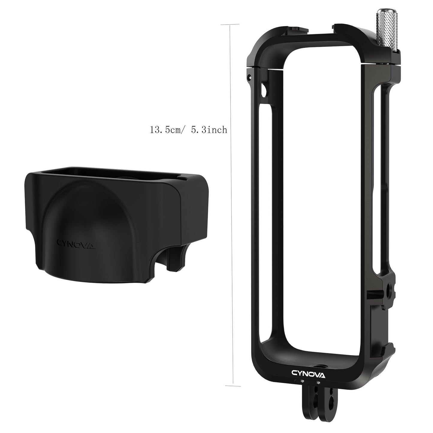 CYNOVA Insta360 X4 Metal Cage+Silicon lens cap