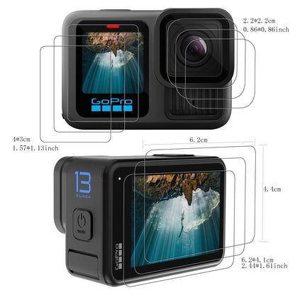 Gopro Hero 13 Screen protectors full set