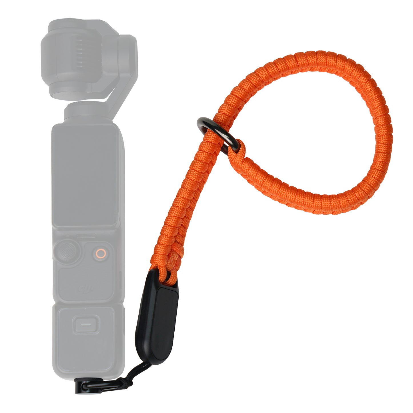 Adjustable Nylon Hand Wrist Straps Lanyard with a 1/4" Screw ORANGE