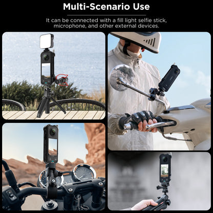 CYNOVA Insta360 X4 Metal Cage+Silicon lens cap