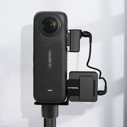 Insta360 X4 X3 X2 Cold Shoe Microphone Holder for Rode Mic + Transmission Cabel