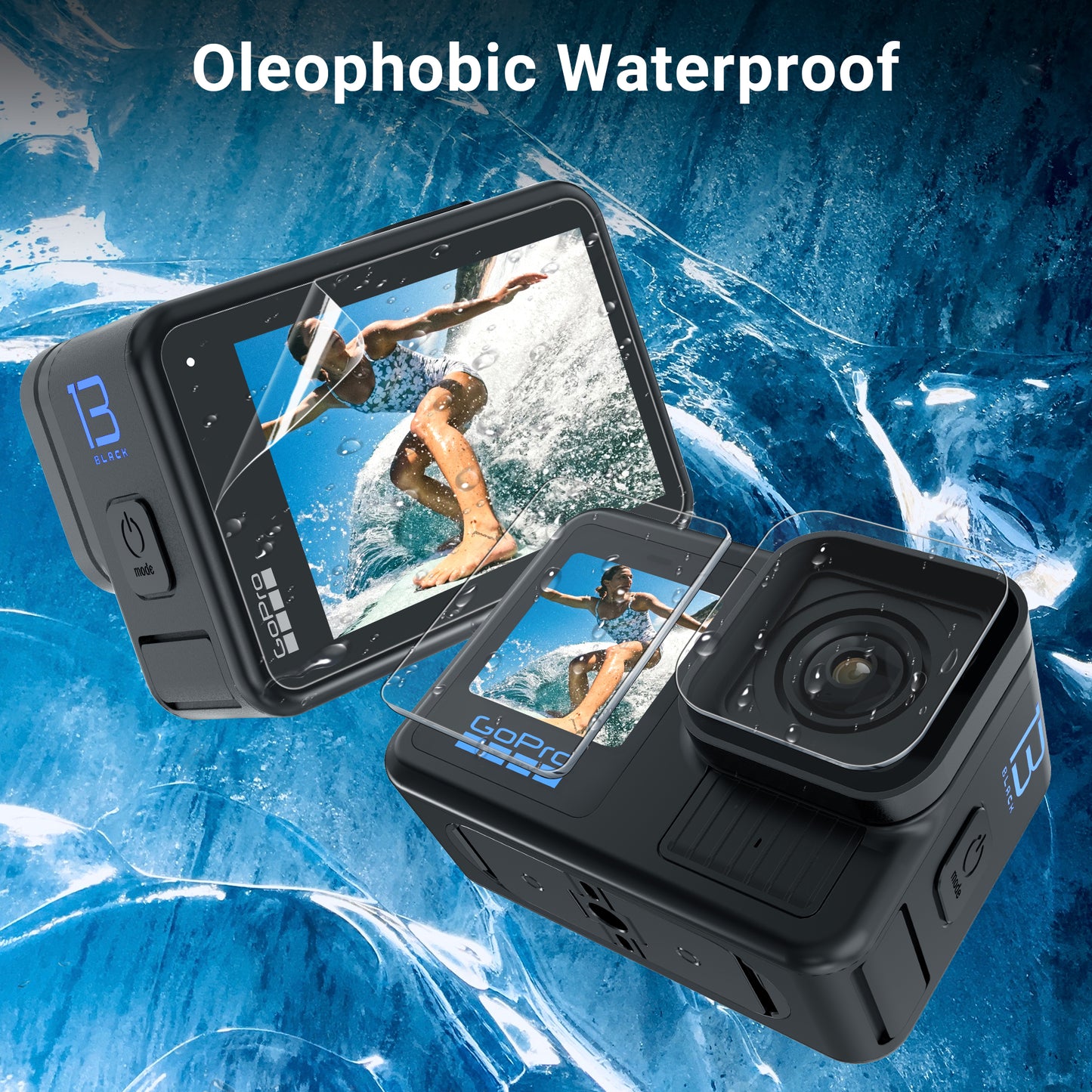 Gopro Hero 13 Screen protectors full set