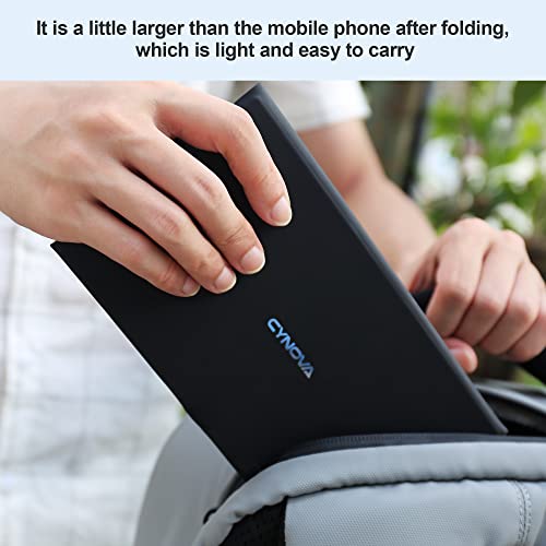 CYNOVA Sun Hood Sunshade for DJI Mini 2 / DJI Mini 3 Pro/DJI Air 2S, Foldable DJI RC-N1 Controller Accessories for 4.4-8.1inch Smartphone Screen