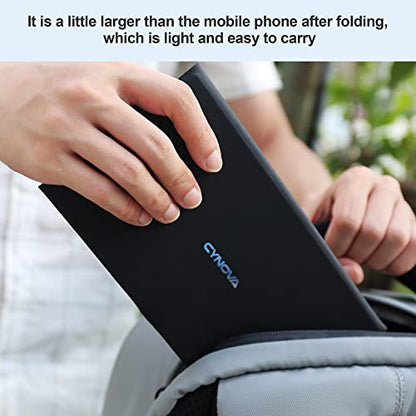 CYNOVA Sun Hood Sunshade for DJI Mini 2 / DJI Mini 3 Pro/DJI Air 2S, Foldable DJI RC-N1 Controller Accessories for 4.4-8.1inch Smartphone Screen