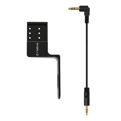 Insta360 X4 X3 X2 Cold Shoe Microphone Holder for Rode Mic + Transmission Cabel