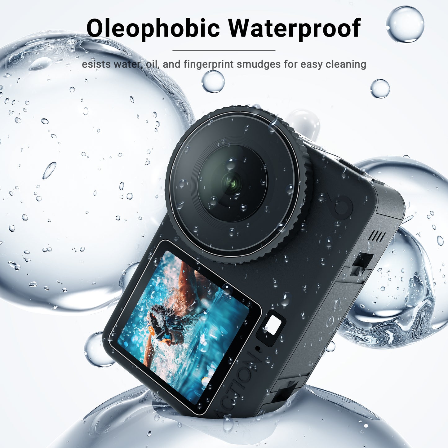 Screen Protector Easy Installation Kit For DJI Osmo Action 6