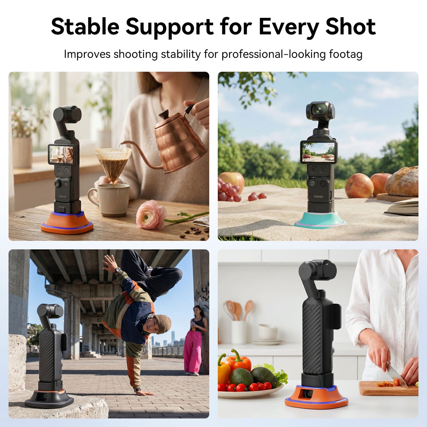 DJI Pocket 4 Silicone Desktop Base