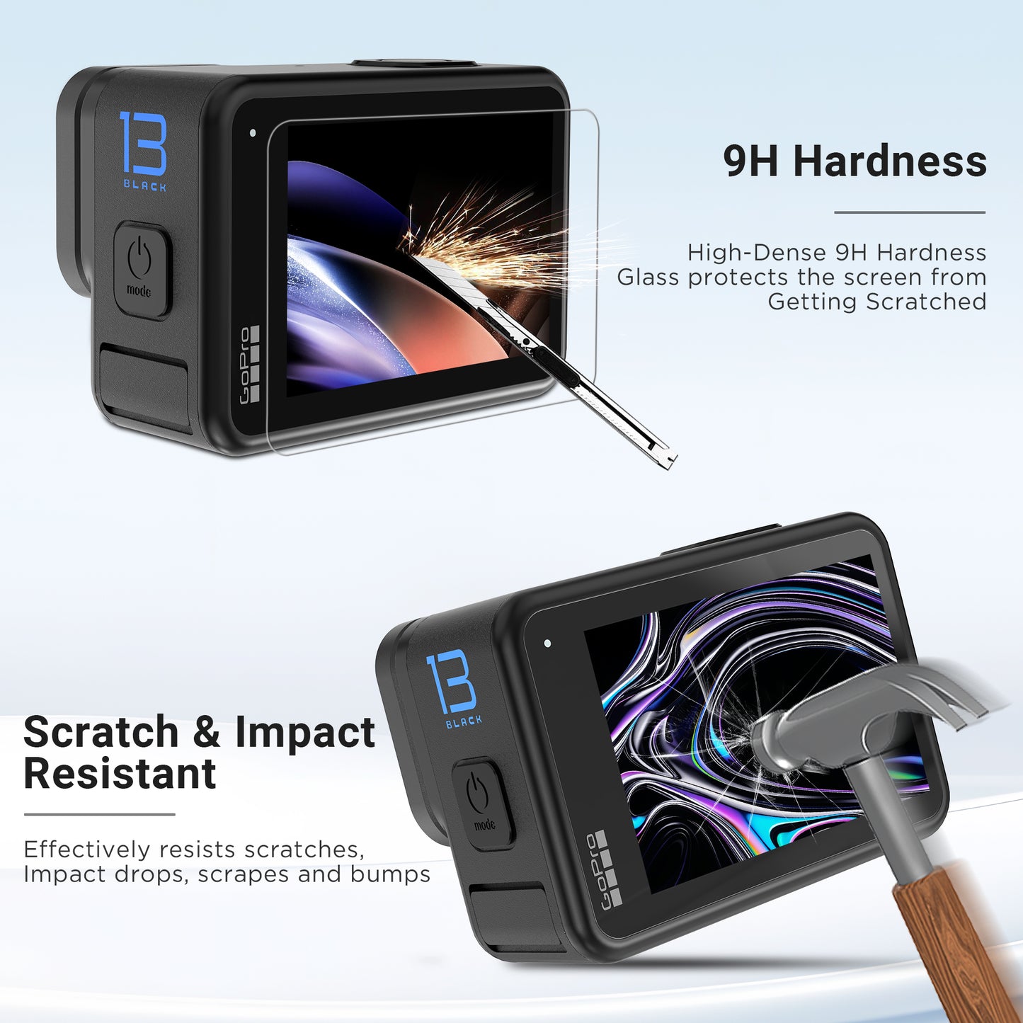 Gopro Hero 13 Screen protectors full set