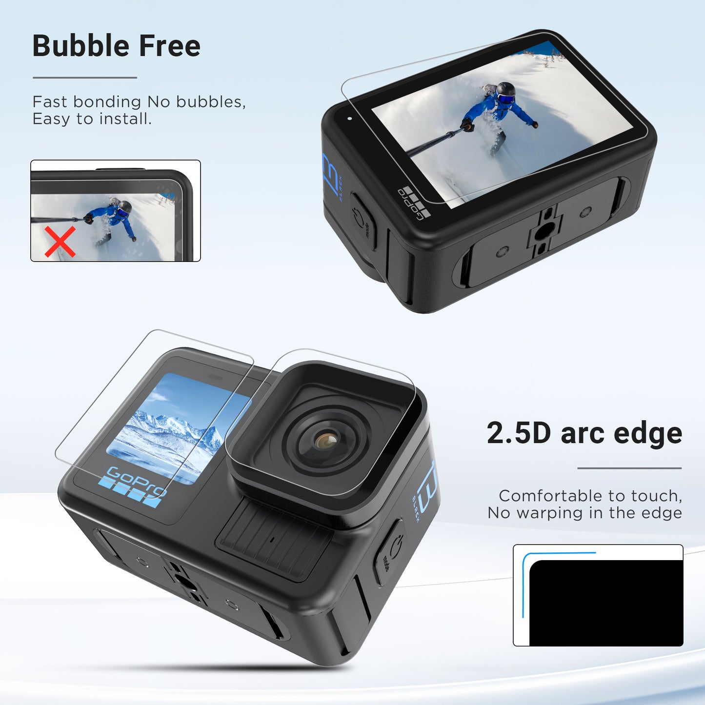 Gopro Hero 13 Screen protectors full set