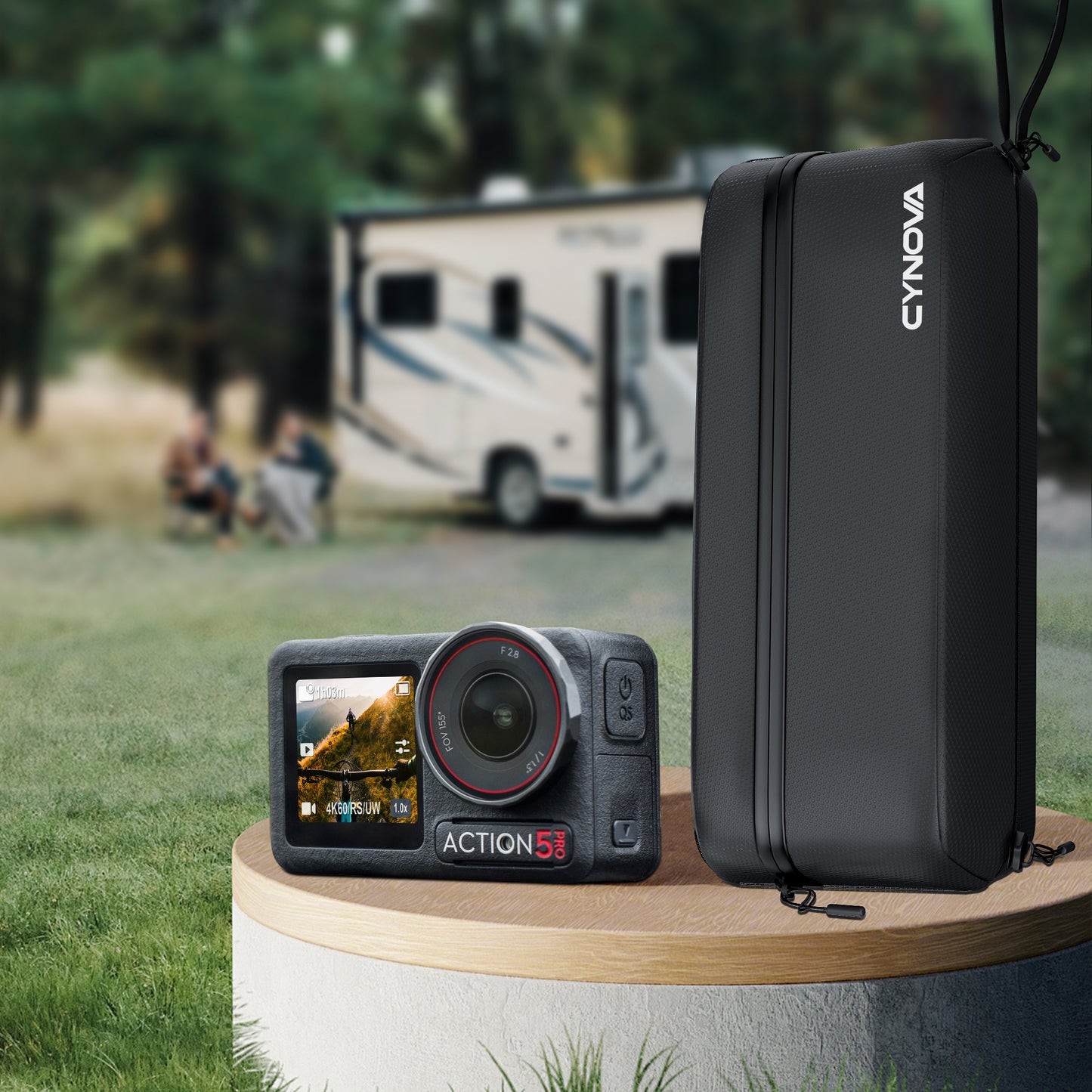 CYNOVA DJI Osmo Action Carrying Bag for DJI Action 5 Pro/DJI Action 4