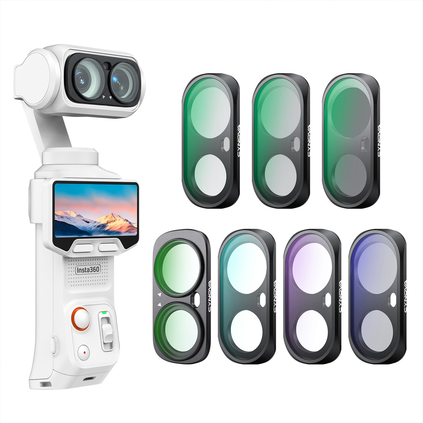 Magnetic ND & CPL Filter Set for Insta 360 Luna Ultra