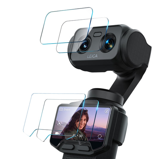 CYNOVA Screen Protector for Insta360 Luna Ultra Accessories, 4-Pack