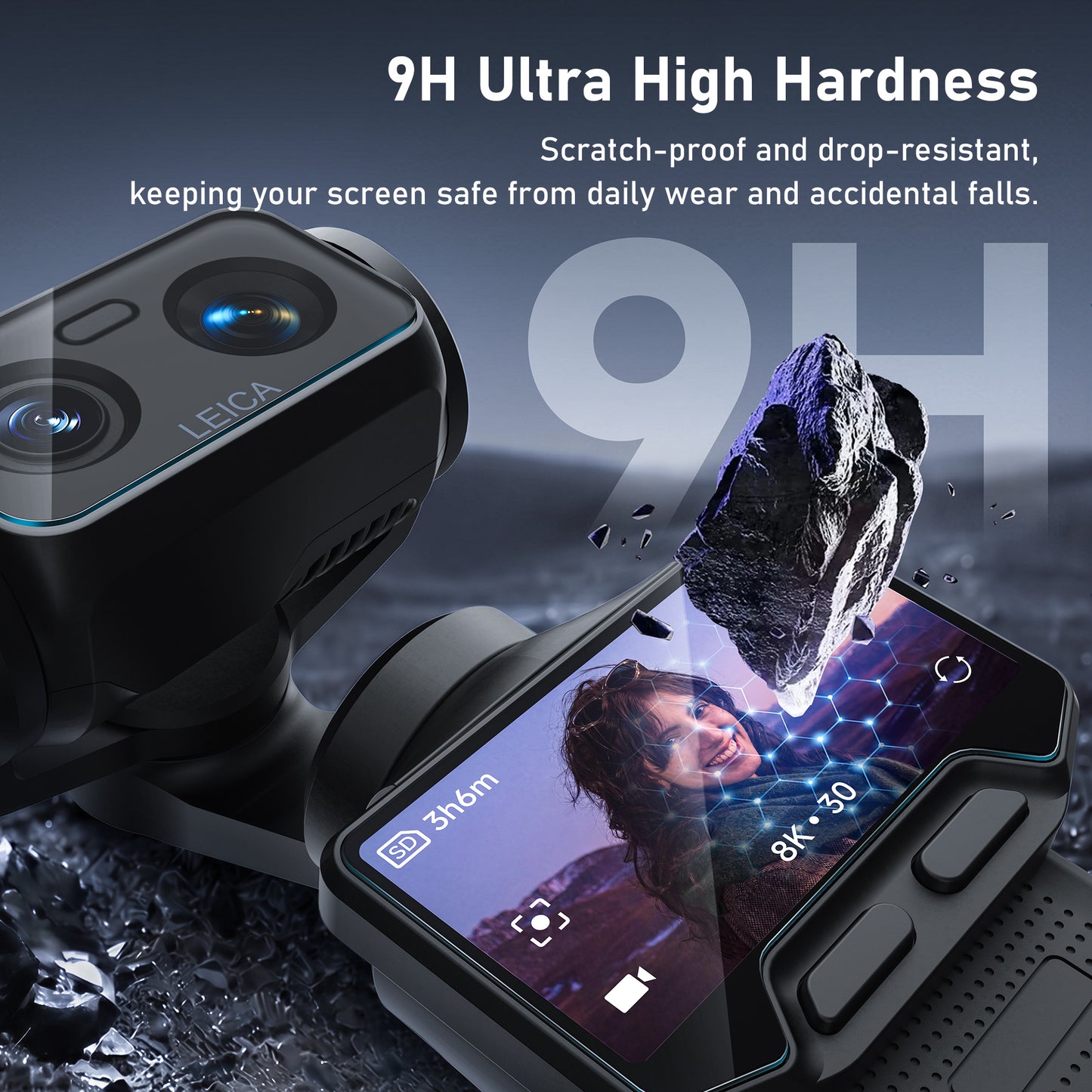 CYNOVA Screen Protector for Insta360 Luna Ultra Accessories, 4-Pack