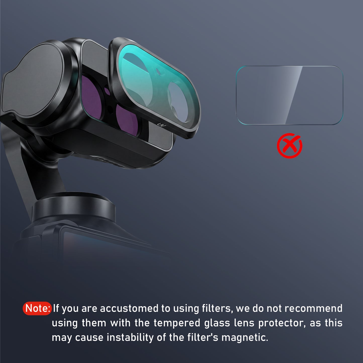 CYNOVA Screen Protector for Insta360 Luna Ultra Accessories, 4-Pack