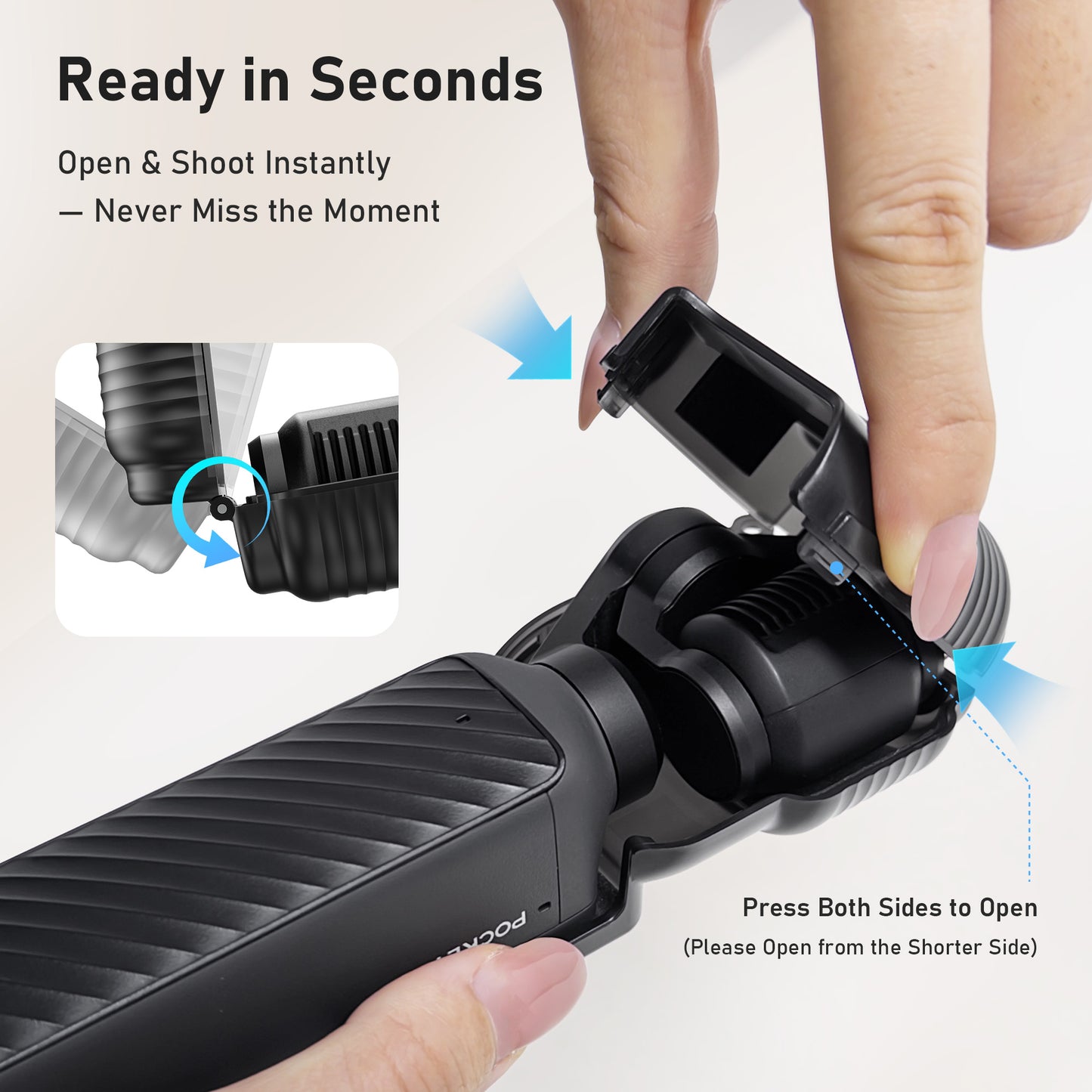 Protective Hard Case for DJI Osmo Pocket 4 - PC Gimbal Camera Cover